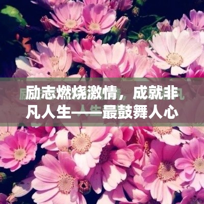 励志燃烧激情，成就非凡人生——最鼓舞人心的语录