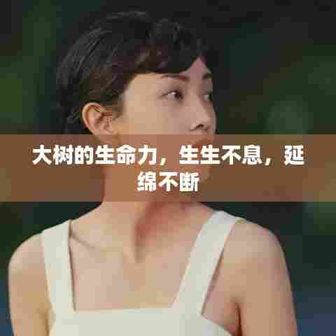 大树的生命力，生生不息，延绵不断