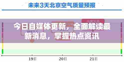 今日自媒体更新，全面解读最新消息，掌握热点资讯