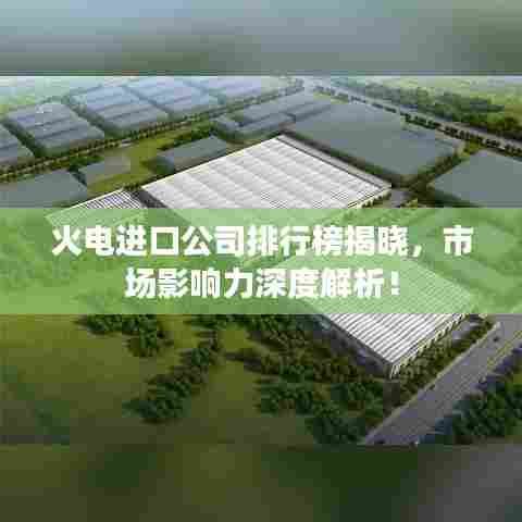 火电进口公司排行榜揭晓，市场影响力深度解析！